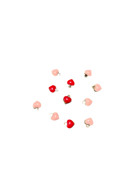 RED & PINK CHARM MIX